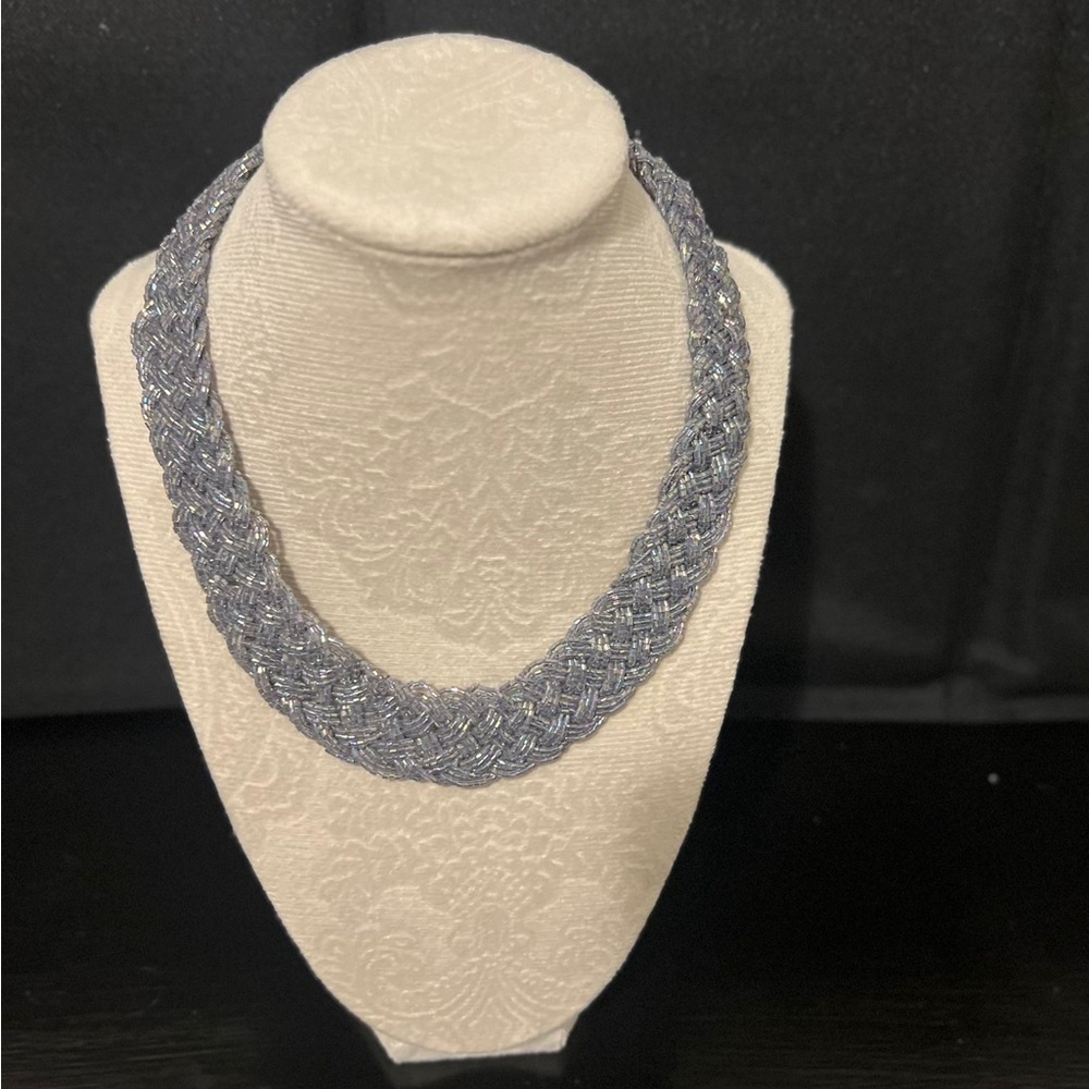 Braided Beaded Necklace